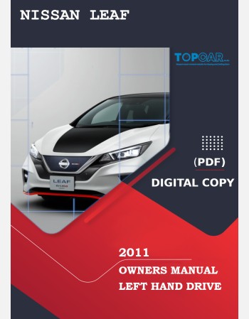 nissan leaf 2011 owners manual